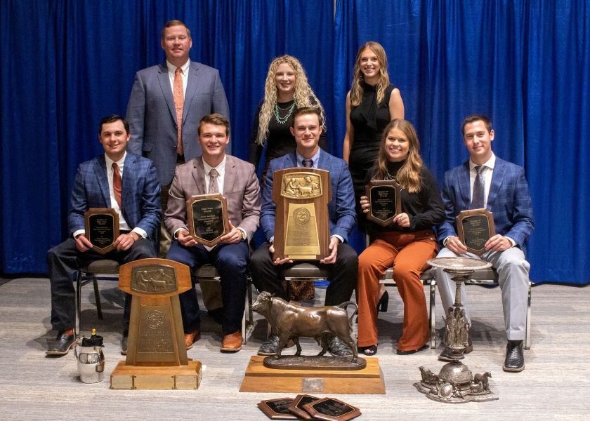 Oklahoma State University Livestock Judging Team Wins National